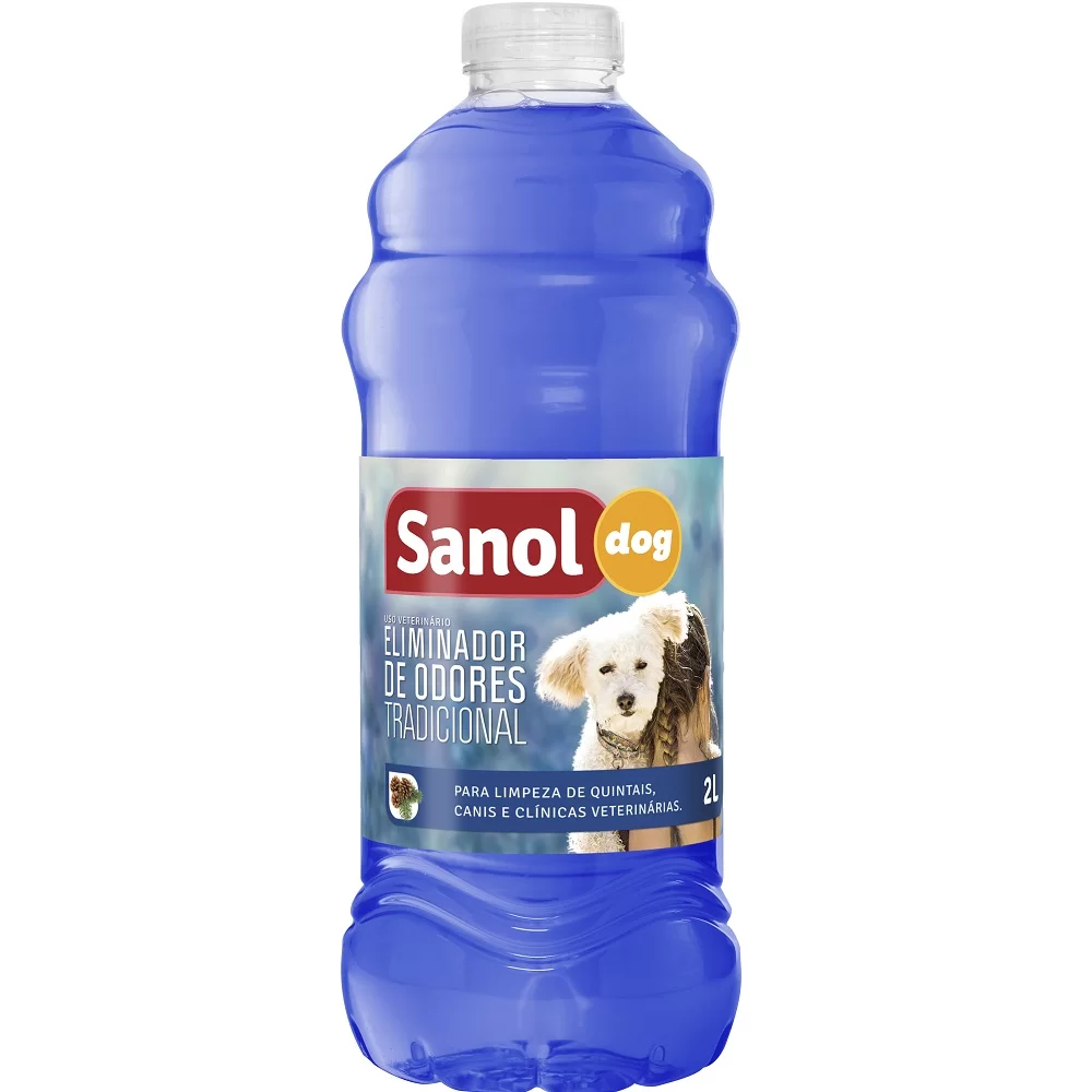 ELIMINADOR DE ODORES SANOL DOG TRADICIONAL PARA AMBIENTES 2L