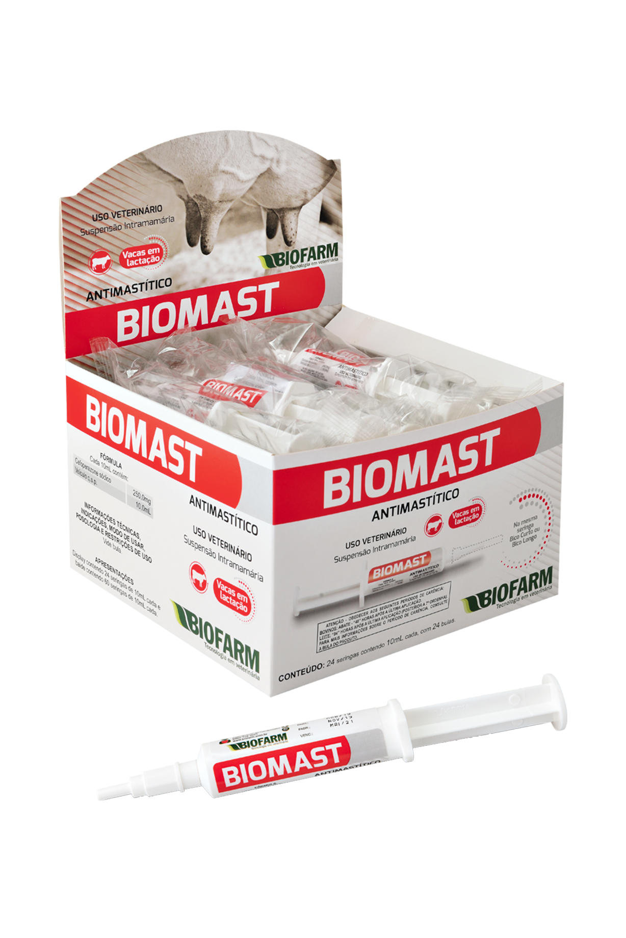 ANTIMASTÍTICO BIOMAST 10ML - BIOFARM