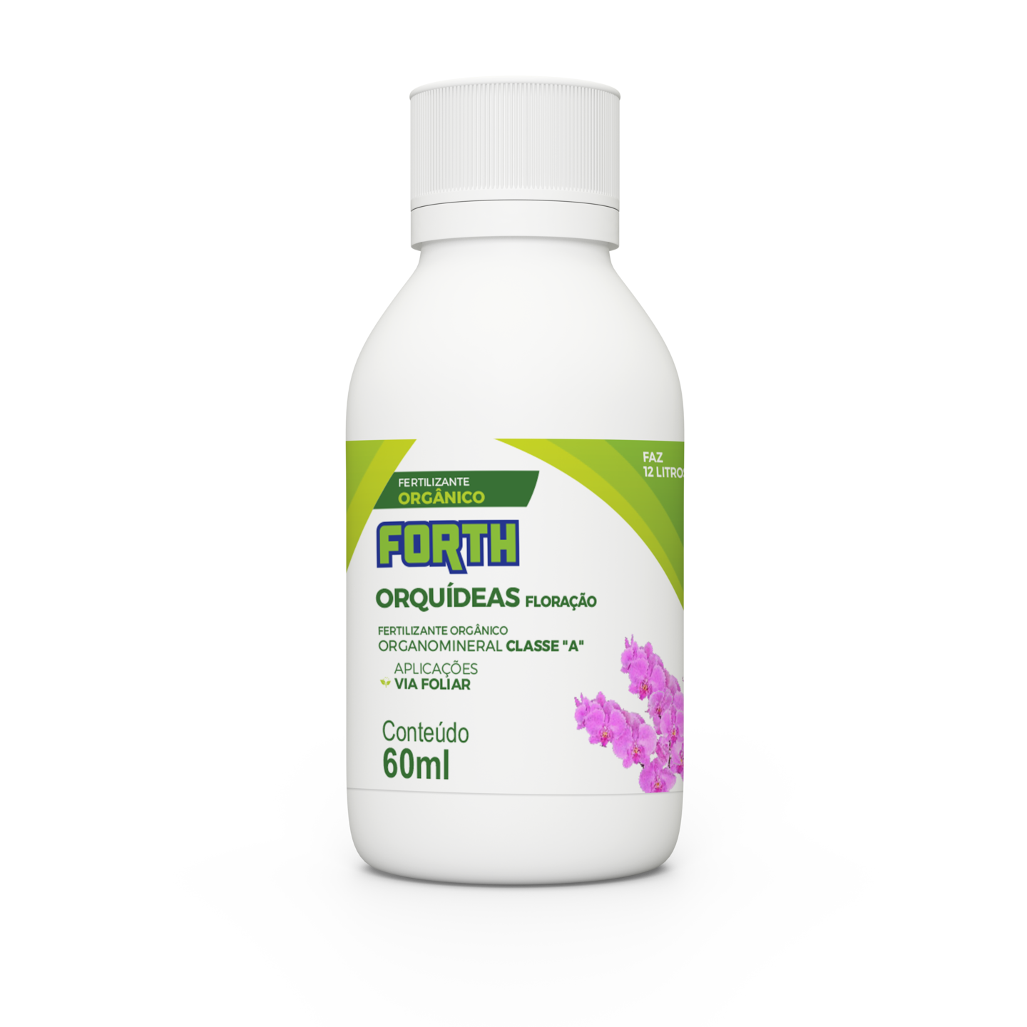 FERTILIZANTE LÍQUIDO FORTH ORQUÍDEAS FLORAÇÃO CONCENTRADO 60ML