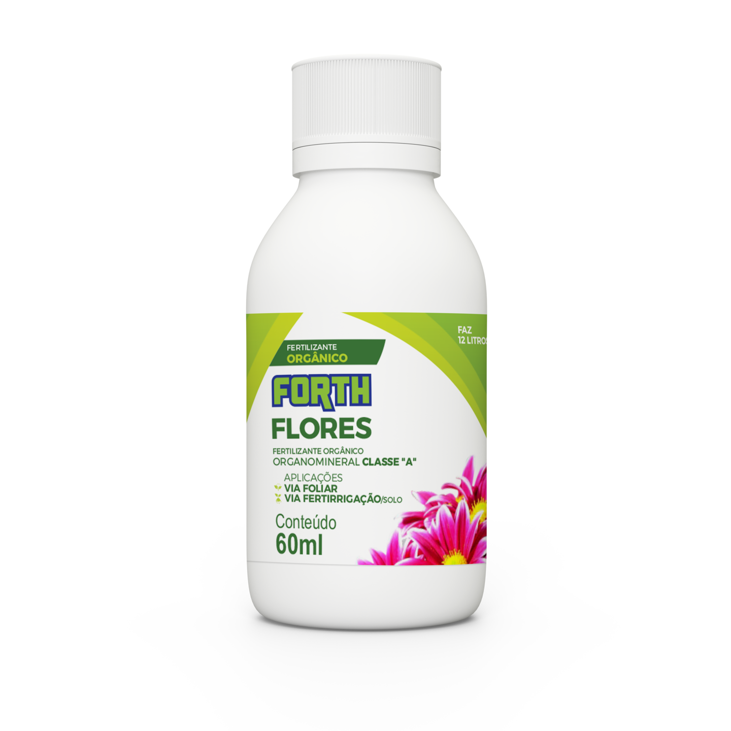 FERTILIZANTE LÍQUIDO FORTH FLORES CONCENTRADO 60ML