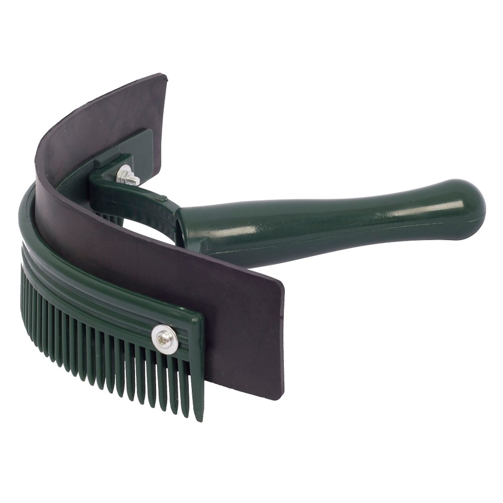 RODO DE PLÁSTICO COM PENTE VERDE - KAUANA