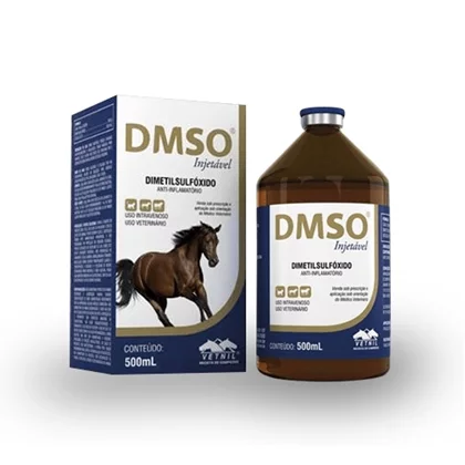 ANTI-INFLAMATÓRIO INJETÁVEL PARA EQUINOS DMSO 500ML - VETNIL