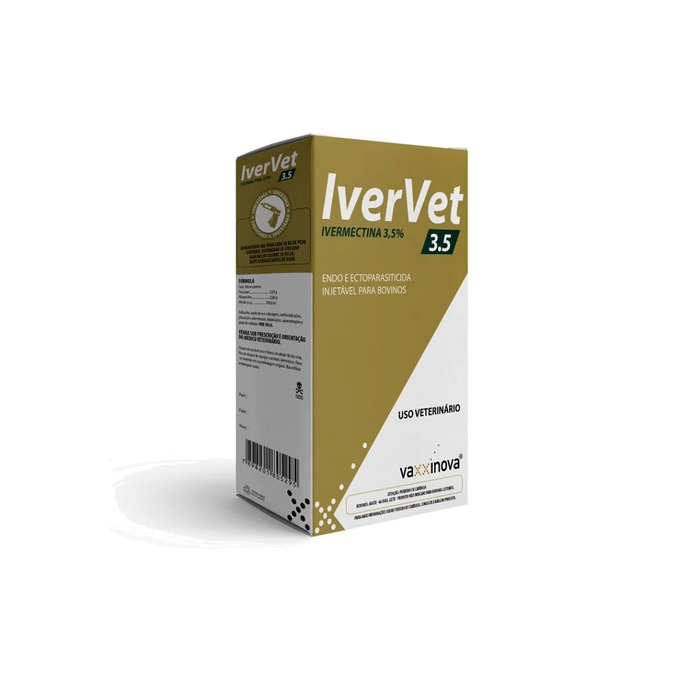 ENDECTOCIDA CONCENTRADO A BASE DE IVERMECTINA IVER-VET 3.5 50ML - BIOVET