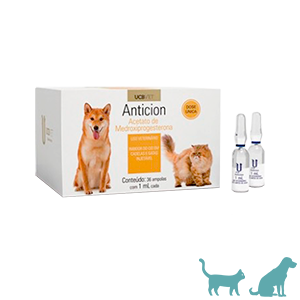 INIBIDOR DE CIO PARA CADELAS E GATAS ANTICION 1ML CAIXA COM 36 UNIDADES ¿ UCBVET