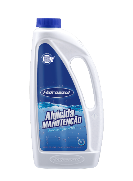 ALGICIDA DE MANUTENÇÃO HIDROAZUL 1L