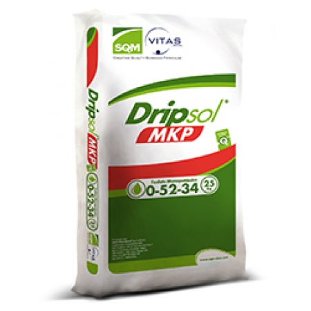 FERTILIZANTE DRIPSOL MKP 00.52.34 25KG - SQM