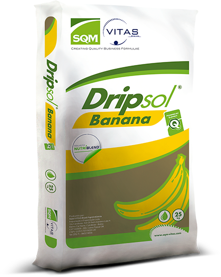 FERTILIZANTE DRIPSOL BANANA 10.02.39 25KG - SQM