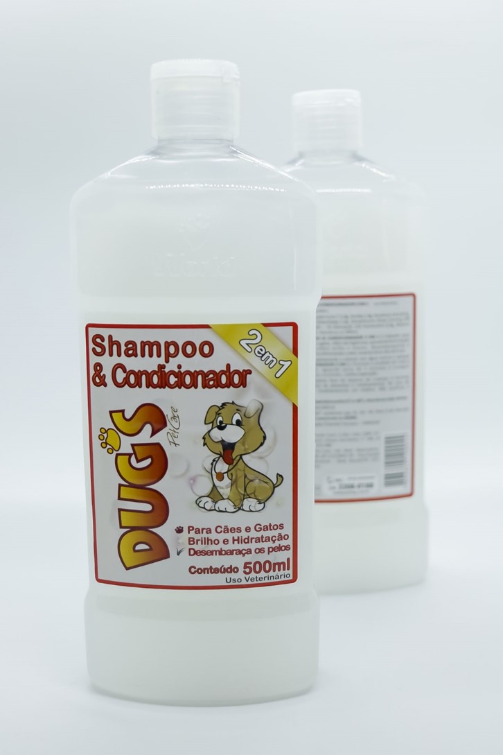 SHAMPOO E CONDICIONADOR PARA CÃES 500ML - DUG S