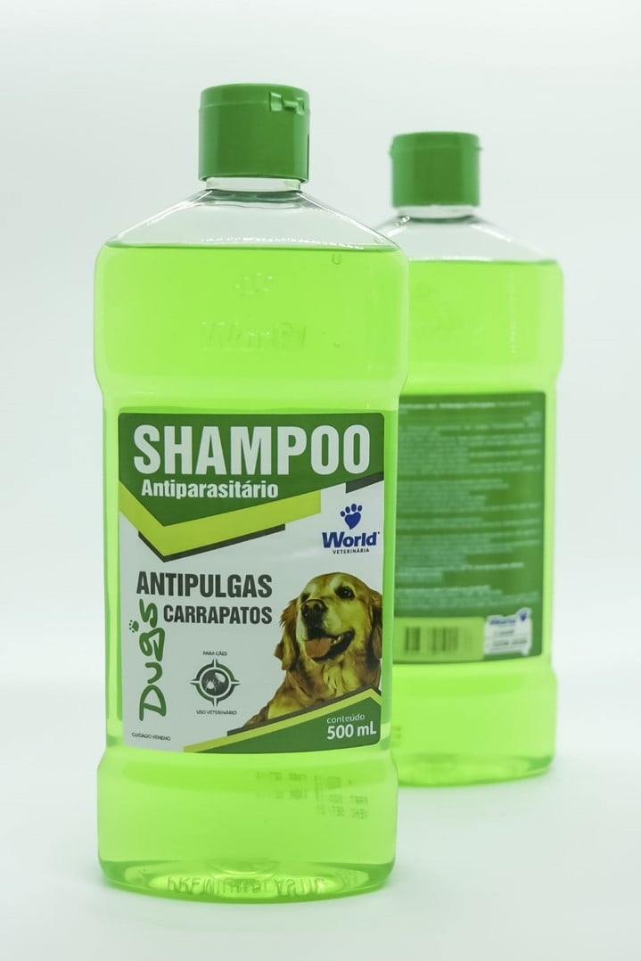 SHAMPOO ANTIPARASITÁRIO PARA CÃES 500ML - DUG S