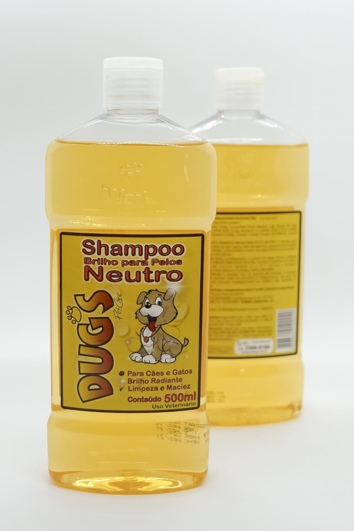 SHAMPOO BRILHO PARA PELOS NEUTRO PARA CÃES E GATOS 500ML - DUG S