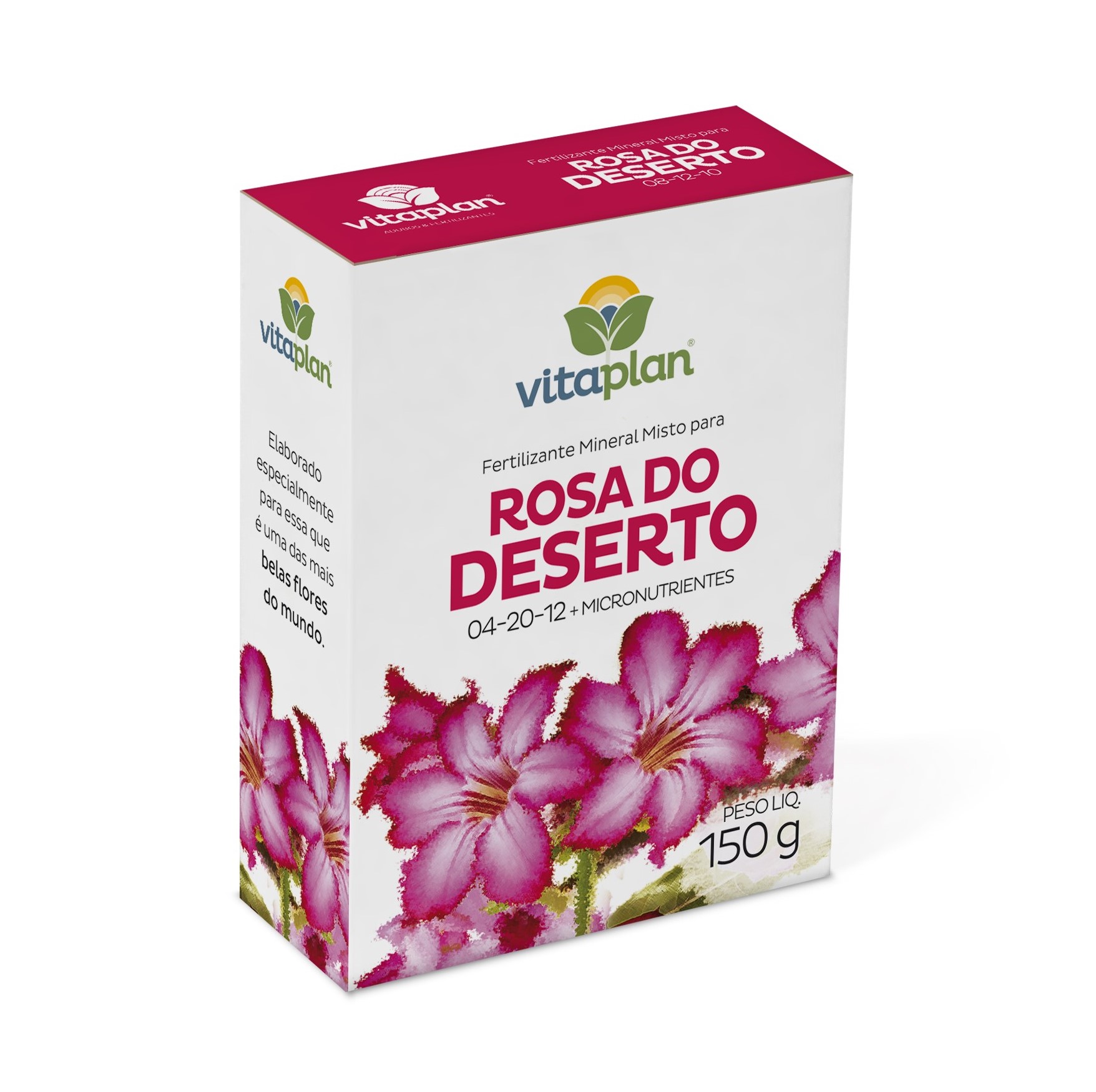 FERTILIZANTE ROSA DO DESERTO 150G - VITAPLAN