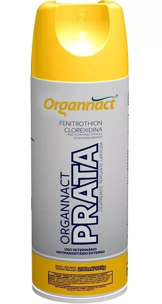 TRATAMENTO DE BICHEIRAS ORGANNACT PRATA 200ML