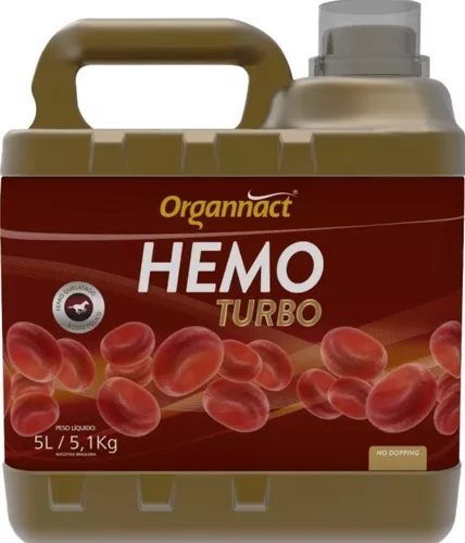 SUPLEMENTO HEMO TURBO 5L - ORGANNACT