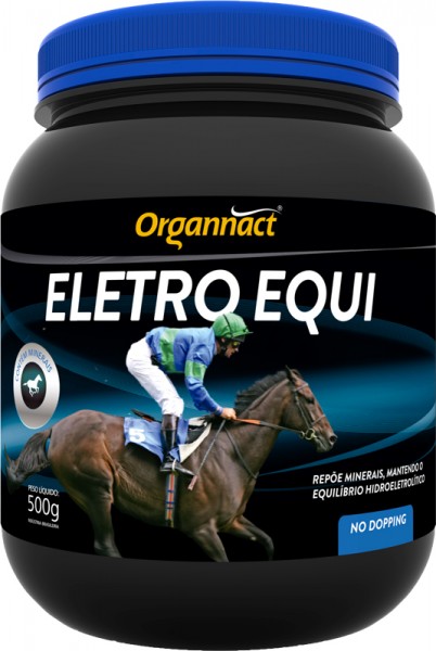 SUPLEMENTO ELETRO EQUI 500G - ORGANNACT