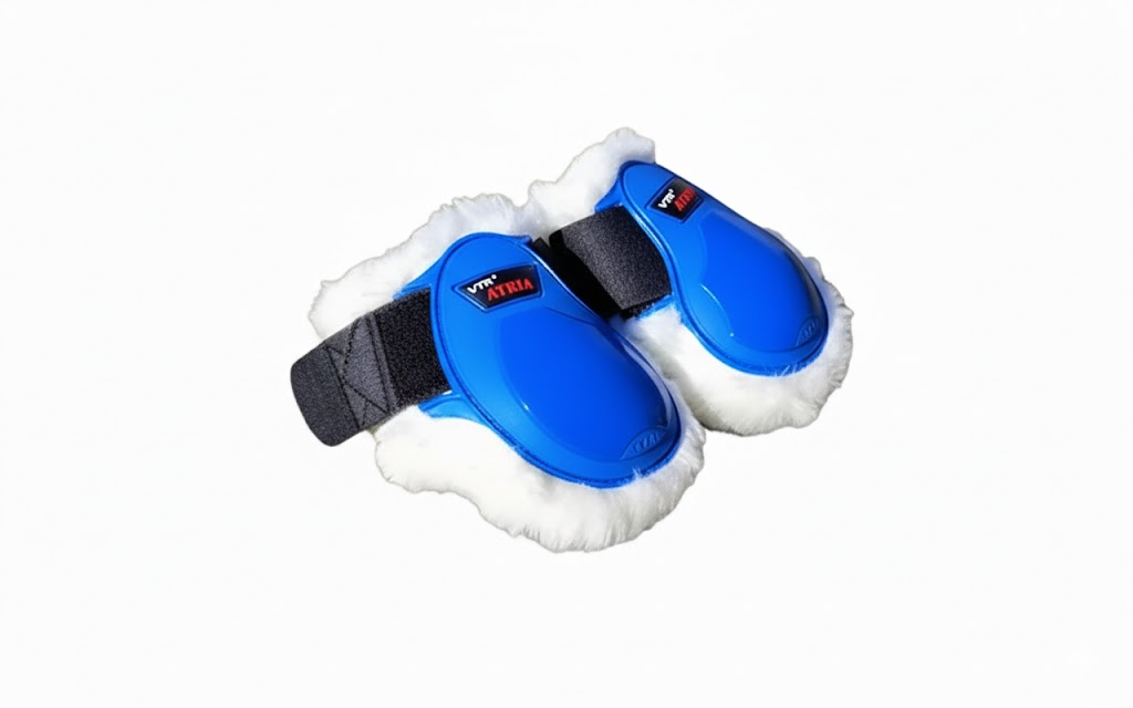 BOLETEIRA ATRIA COM LÃ SINTÉTICA AZUL - VTR