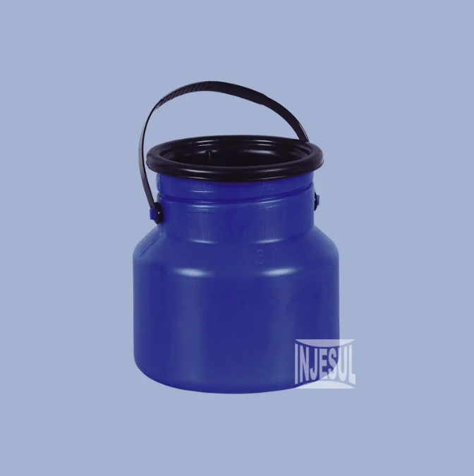 LEITEIRA GALÃO VASILHAME 3L AZUL - INJESUL