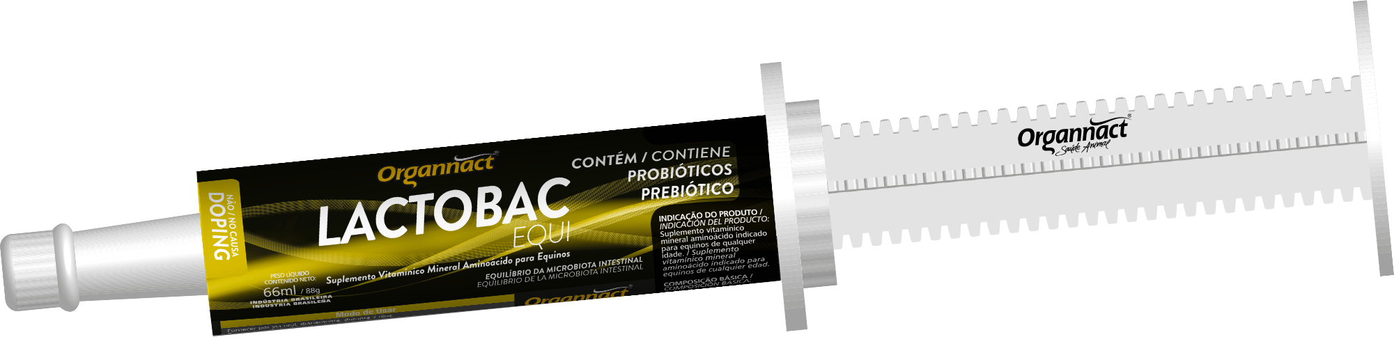 SUPLEMENTO LACTOBAC EQUI 88G - ORGANNACT