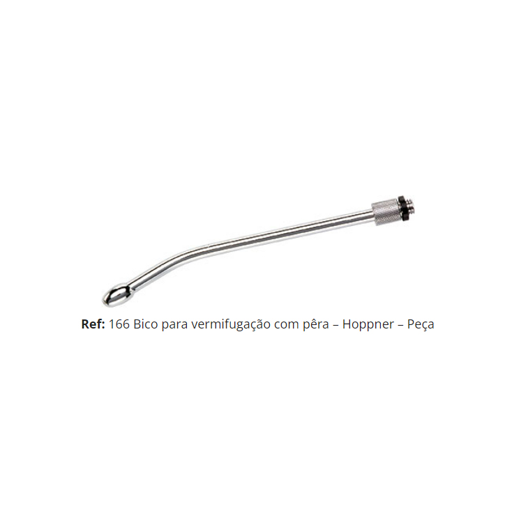 BICO PARA VERMIFUGAÇÃO COM PÊRA ORAL 166 - HOPPNER