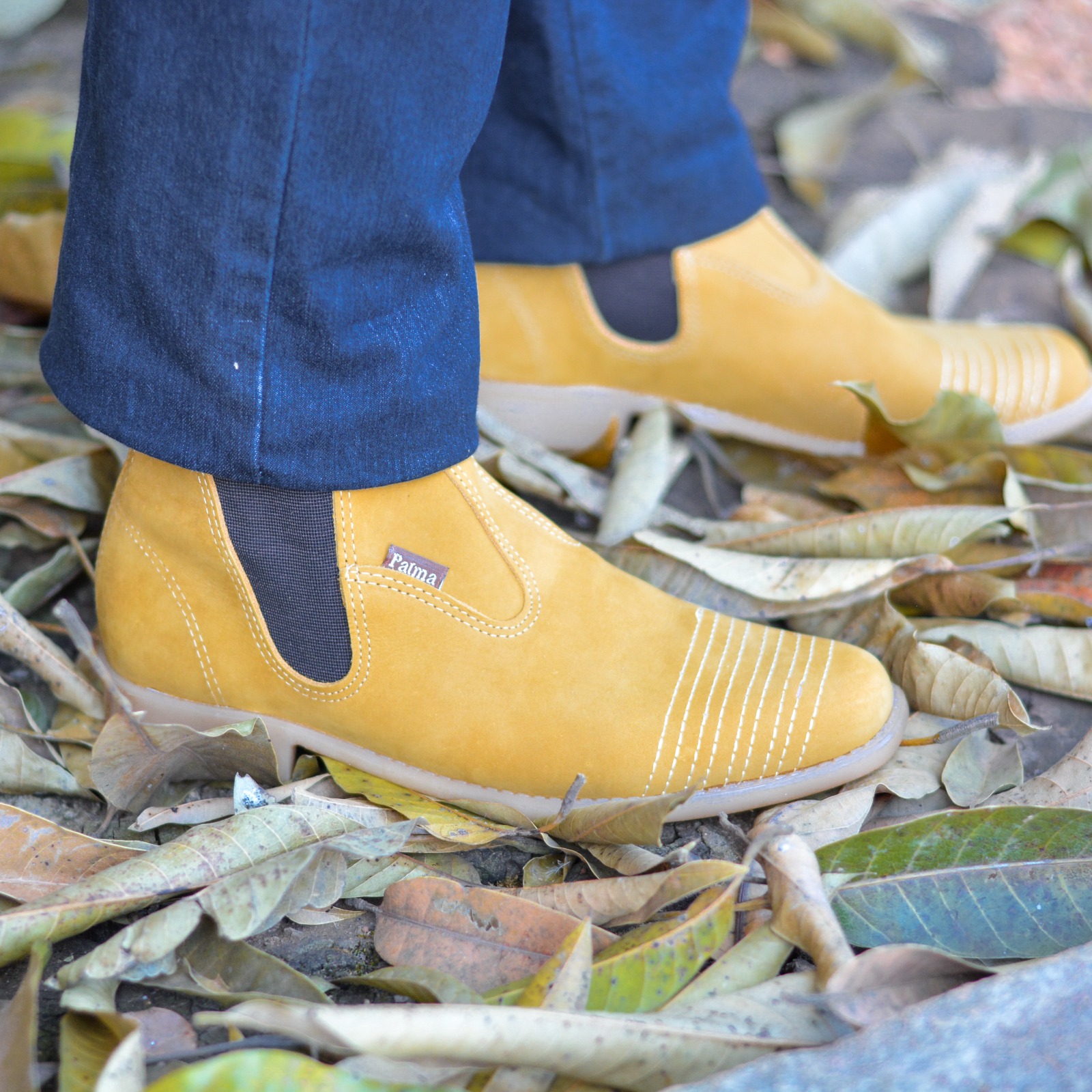 BOTINA 625 NOBUCK CASTOR SOLADO PVC N°43 - PALMA