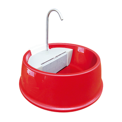 FONTE BEBEDOURO JOY PARA CÃES E GATOS 110V VERMELHO - FURACÃO PET