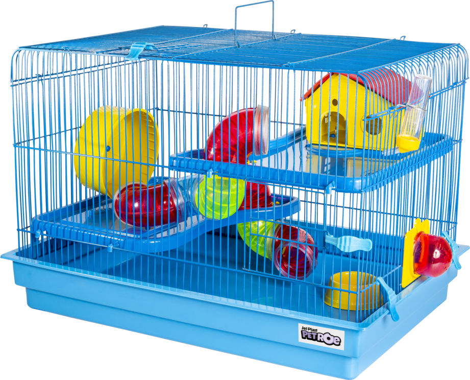GAIOLA PARA HAMSTER BIG SPACE - AZUL