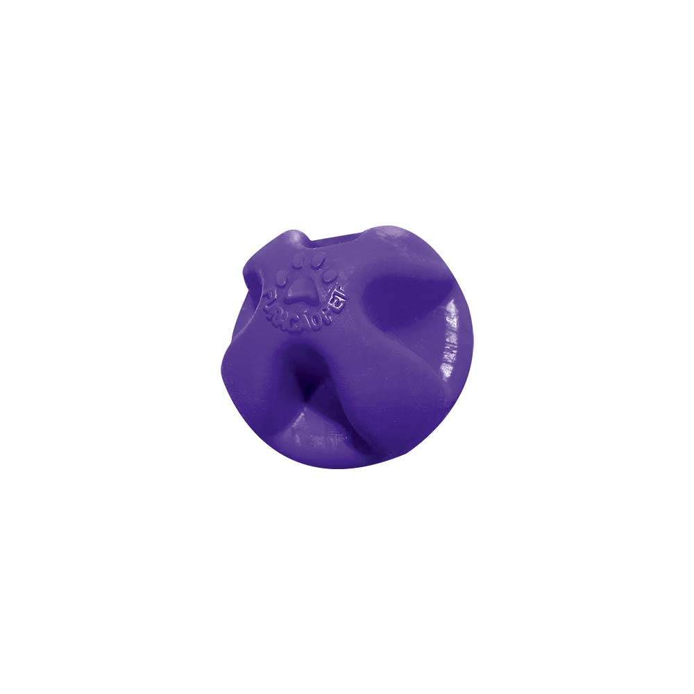 BOLA DE BORRACHA MACIÇA SUPER BALL 45MM COLORIDA PARA CÃES - FURACÃO PET