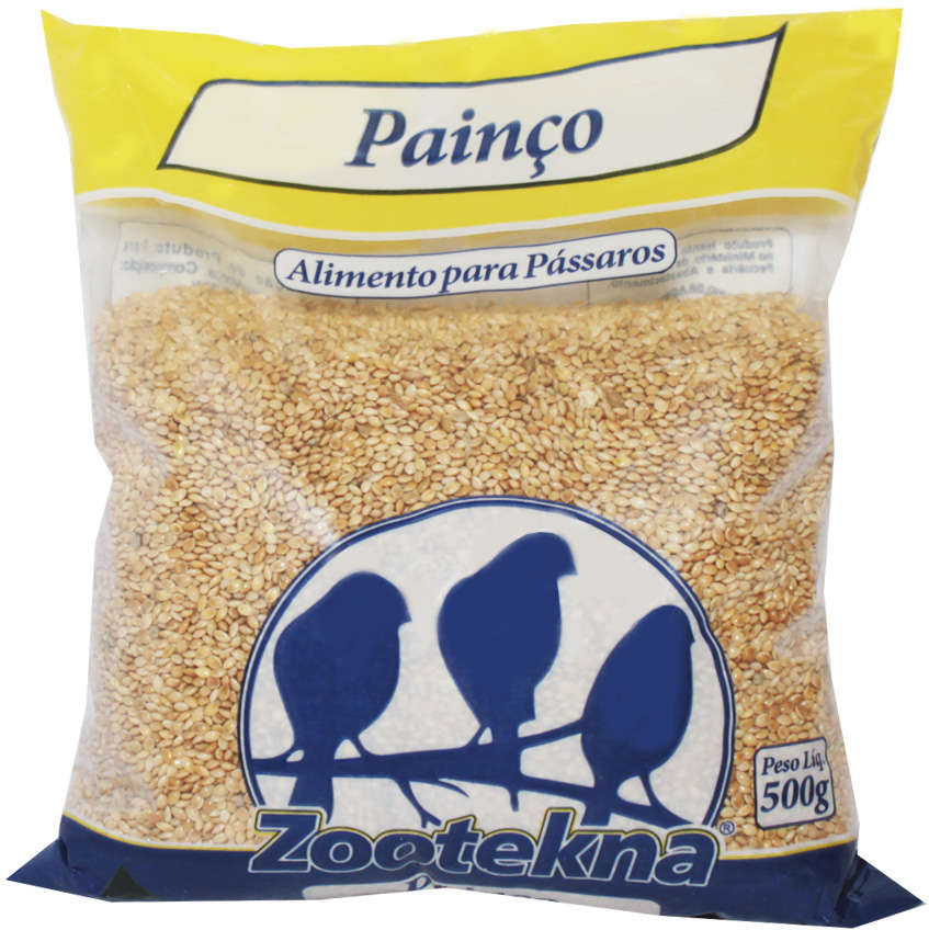 ALIMENTO PARA PÁSSAROS PAINÇO 500G - ZOOTEKNA