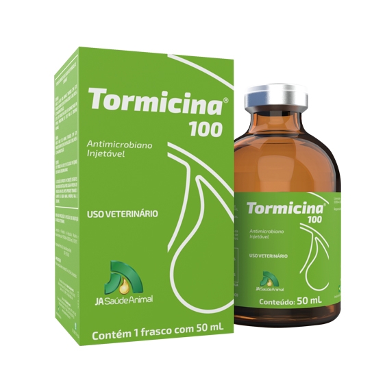 ANTIBIÓTICO USO INJETÁVEL TORMICINA 100 50ML - FABIANI