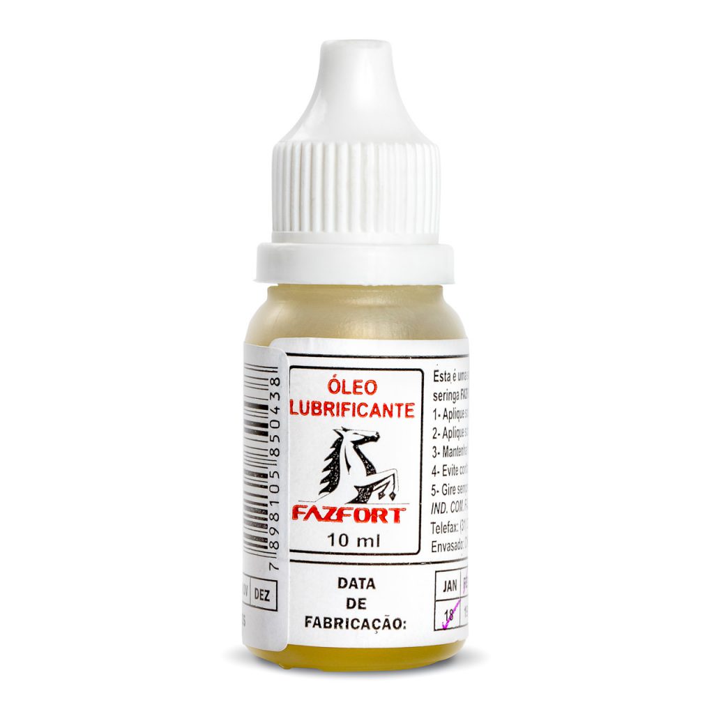 ÓLEO LUBRIFICANTE PARA PISTOLA 10ML - FAZFORT