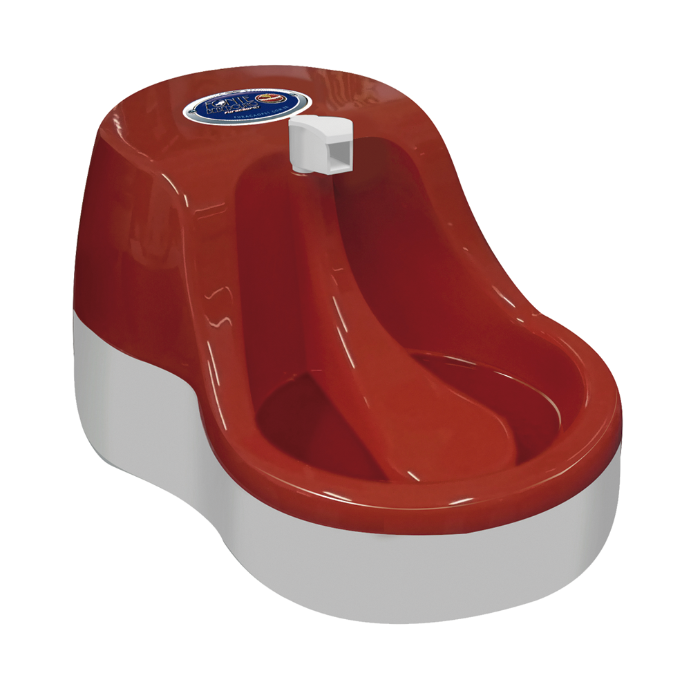 FONTE BEBEDOURO PARA CÃES E GATOS 110V VERMELHO - FURACÃO PET