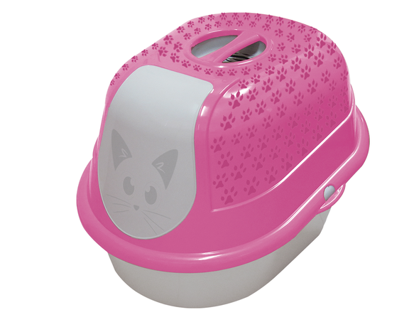 BANHEIRO CAT TOALETE ROSA - FURACÃO PET