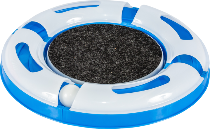 ARRANHADOR CAT GP AZUL COM GUIZO - 4 PARTES