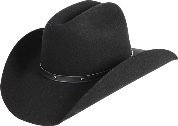 CHAPÉU CLASSIC 5X CAMPO PRETO TAMANHO 59 11531 - PRALANA