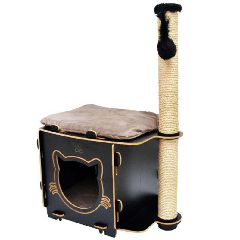 ARRANHADOR PARA GATOS BOX 37X50X76CM
