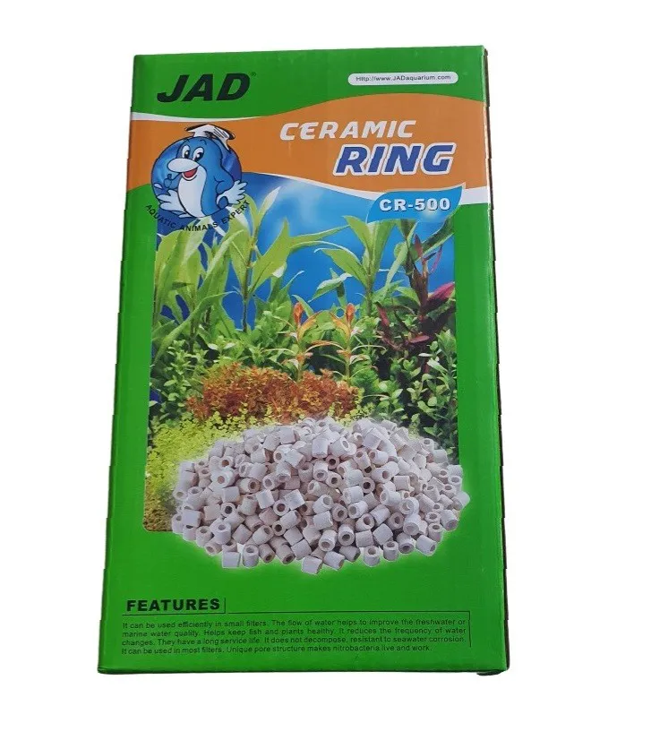 ANEIS CERÂMICOS PARA FILTRAGEM DE AQUÁRIO JAD-500B 500G - JAD