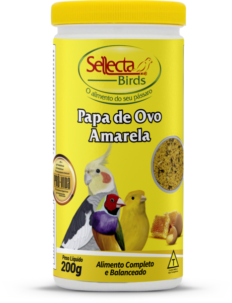 PAPA DE OVO AMARELA 200G - SELLECTA