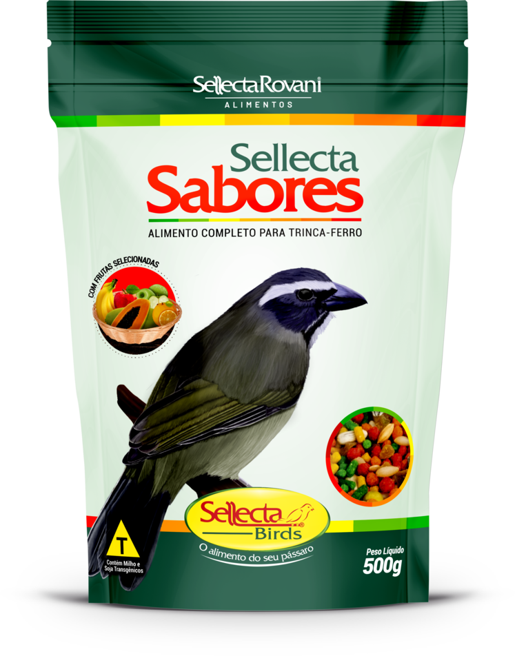 RAÇÃO SABORES 500G - SELLECTA