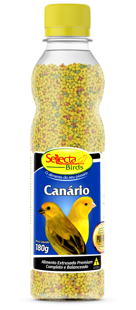 RAÇÃO EXTRUSADO CANÁRIO 180G - SELLECTA