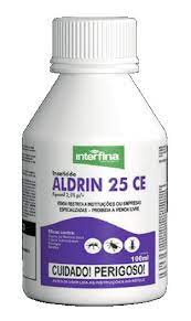 INSETICIDA ALDRIN 25 CE 100ML - INTERFINA