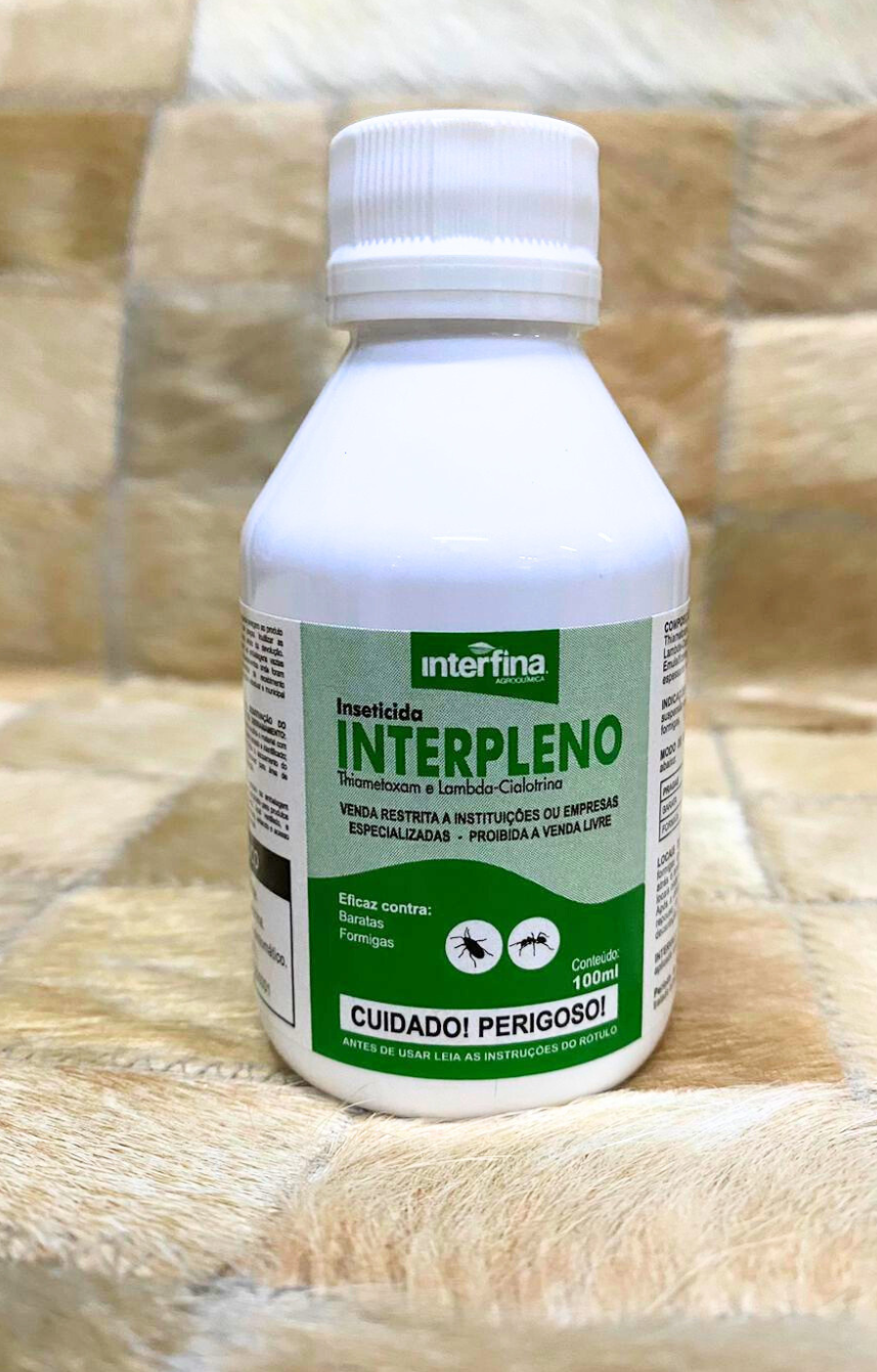 INSETICIDA CONCENTRADO INTERPLENO 100ML - INTERFINA