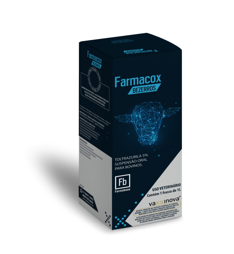 ANTICOCCIDIANO À BASE DE TOLTRAZURIL FARMACOX BEZERROS 100 ML - BIOVET