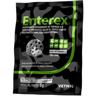 ANTITÓXICO PARA CÃES E GATOS ENTEREX 8G - VETNIL