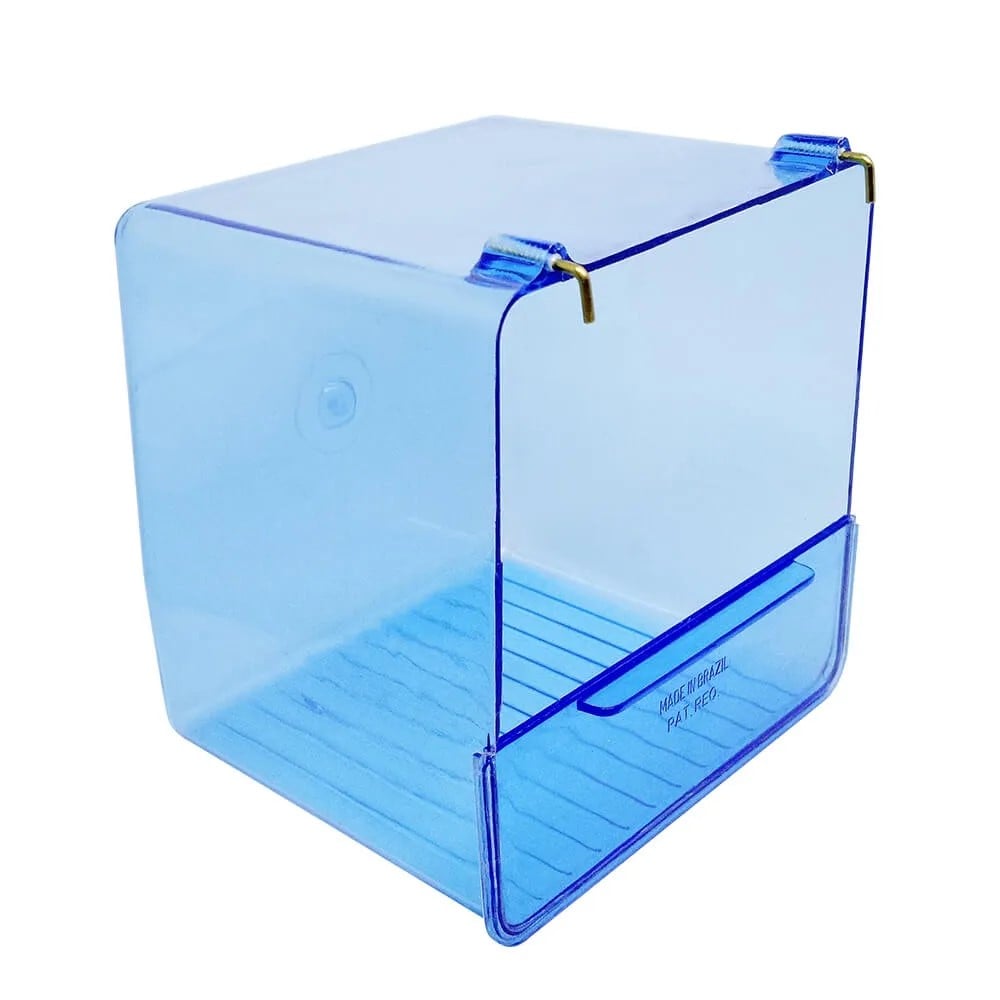 BANHEIRA PARA PÁSSAROS AZUL 500ML - ALL PET