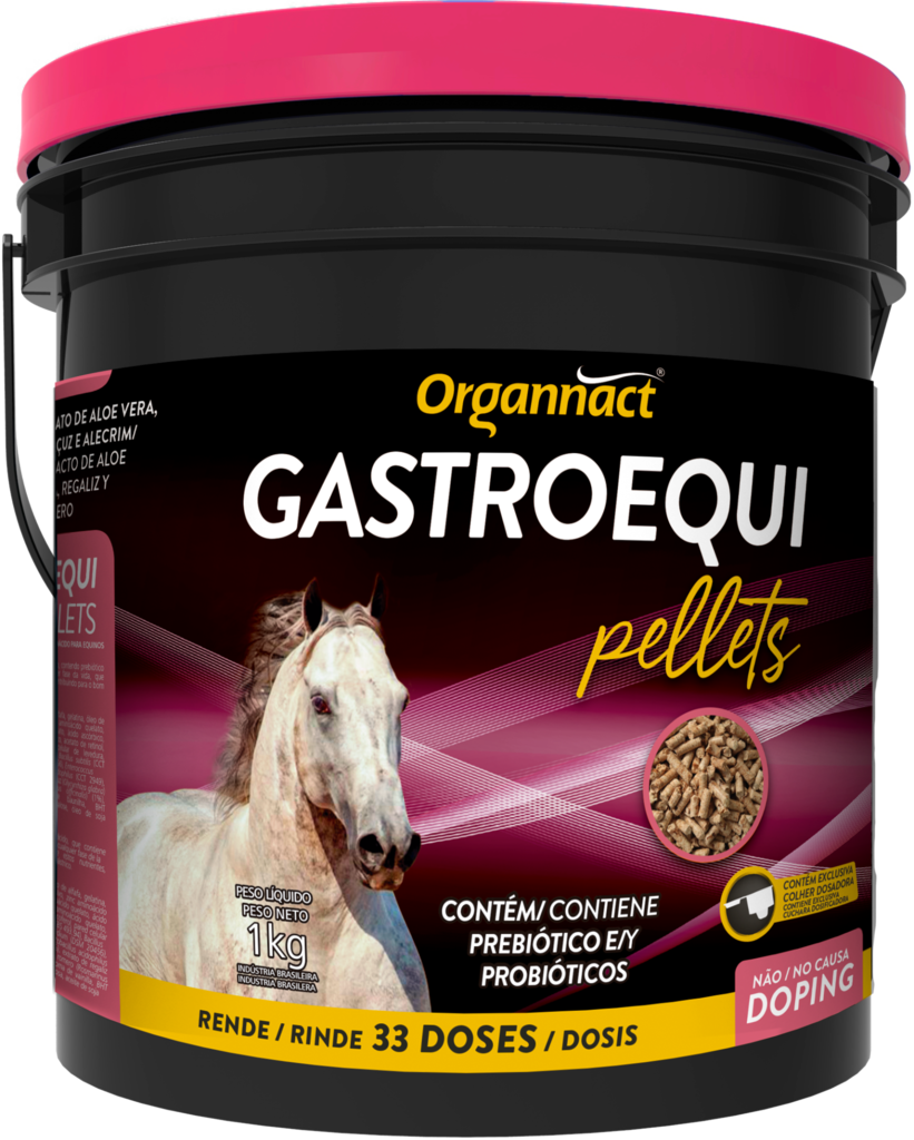 SUPLEMENTO GASTROEQUI PELLETS 1KG - ORGANNACT