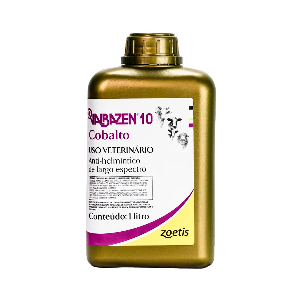 ANTI-HELMÍNTICO USO ORAL VALBAZEN 10 COBALTO 1L - ZOETIS