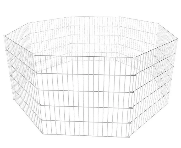 CERCADO ARAMADO PARA CÃES GRANDE - 8 PARTES