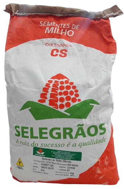 SEMENTE DE MILHO HÍBRIDO CS 2270 4,5KG - SELEGRÃOS