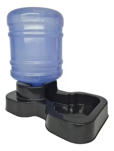 BEBEDOURO AUTOMÁTICO MAXI GARRAFA 10L PARA CÃES E GATOS PRETO