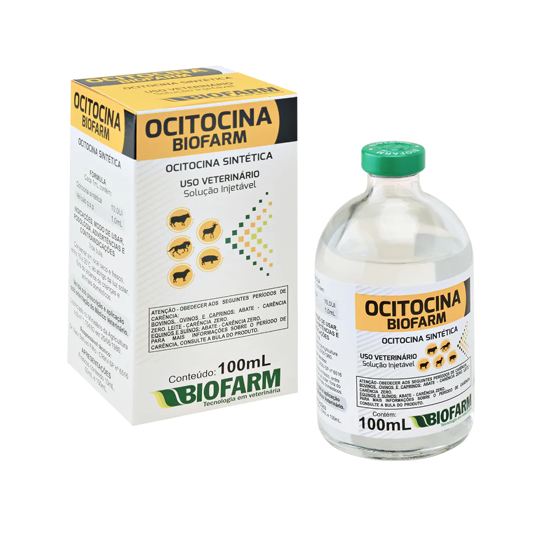 OCITOCINA SINTÉTICA USO INJETÁVEL OCITOCINA 100ML - BIOFARM