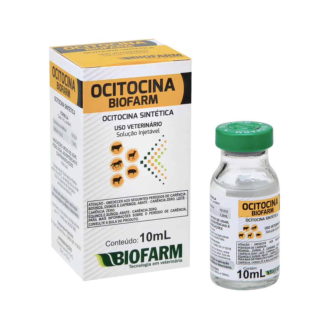 OCITOCINA SINTÉTICA USO INJETÁVEL OCITOCINA 10ML - BIOFARM
